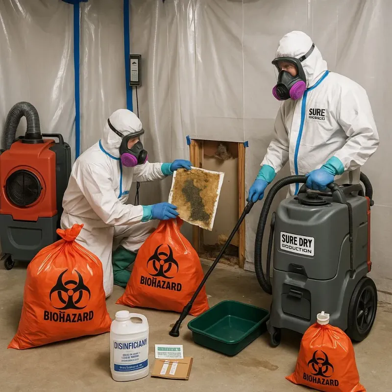 Contaminated Water Handling Protocols process in Mountain Top, PA